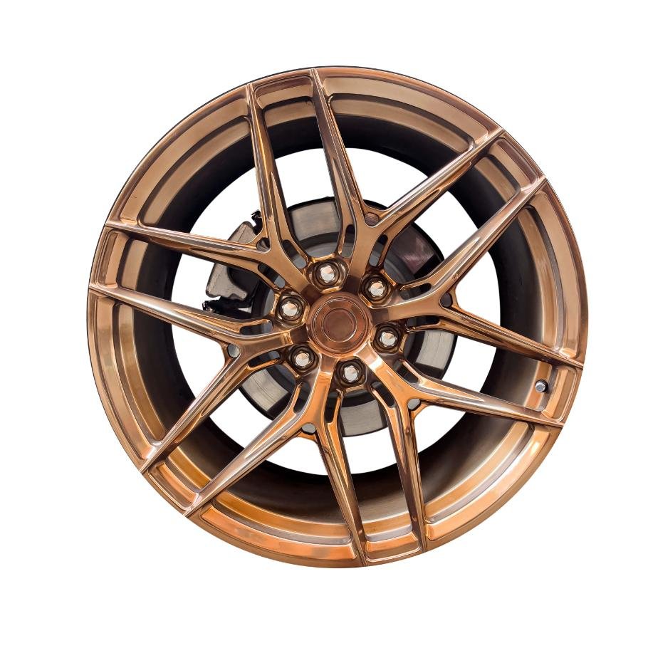 24x9.5 Dub S607 Razz Skirtz Custom Finish HPO